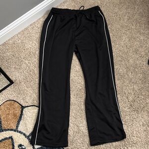Black boohooMAN Sweatpants